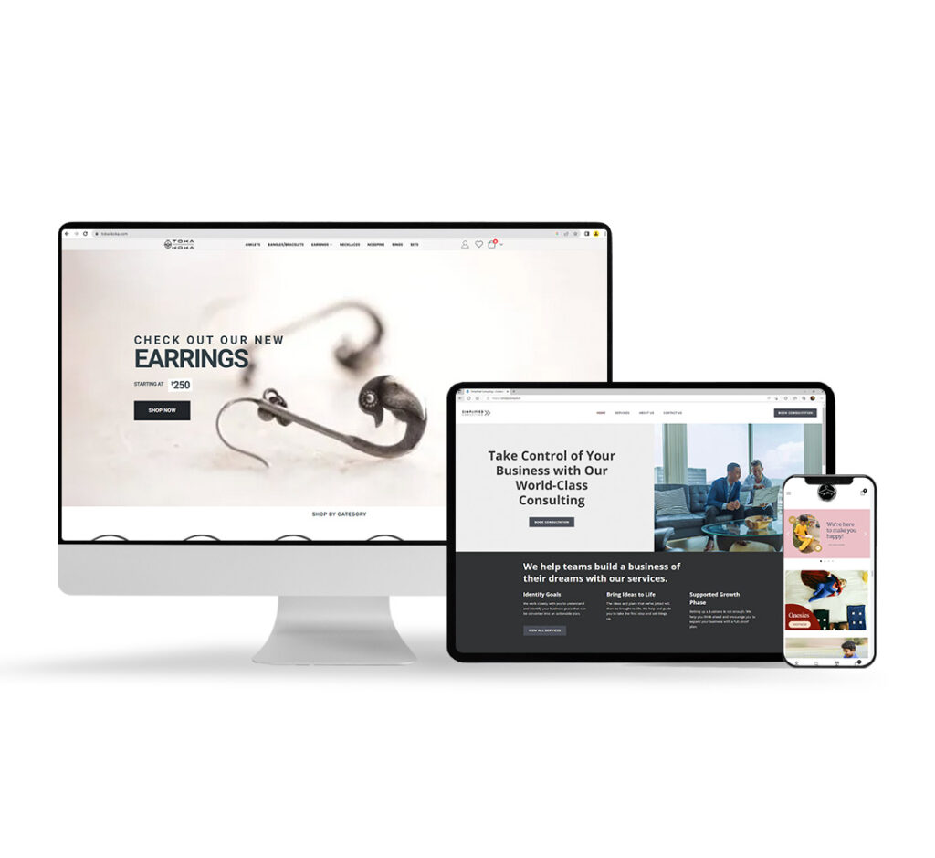 Websiteportfolio for phones